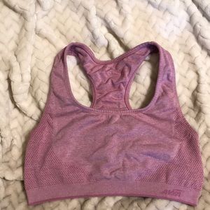 Racer back sports bra